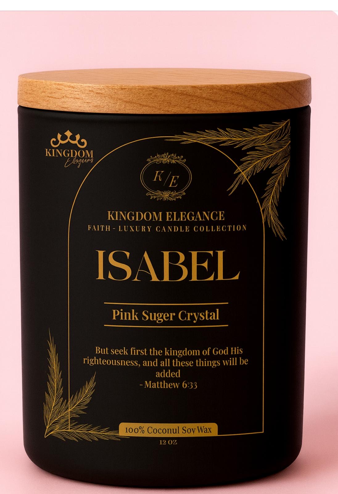 Isabel - Pink Sugar Crystal